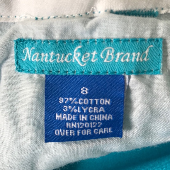 Nantucket Brand blue chino mini skirt size 8 - Picture 5 of 6